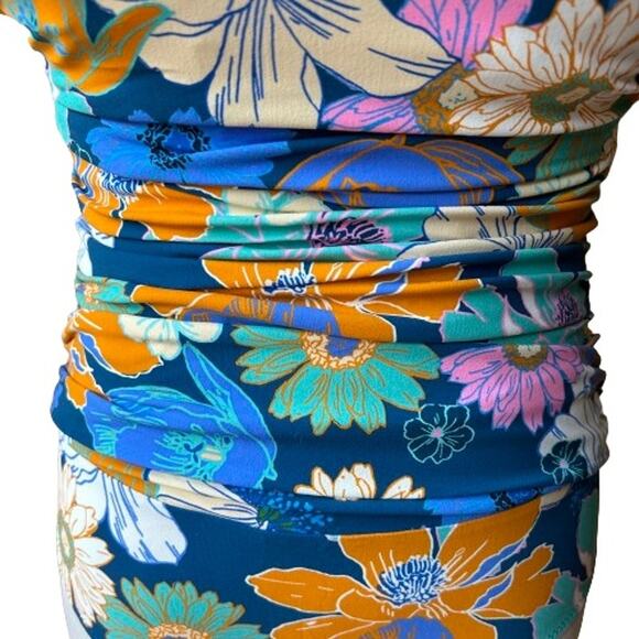 NWT PROFILE BY GOTTEX Rising Sun One-Piece Swimsuit. Size 8D - Picture 7 of 16